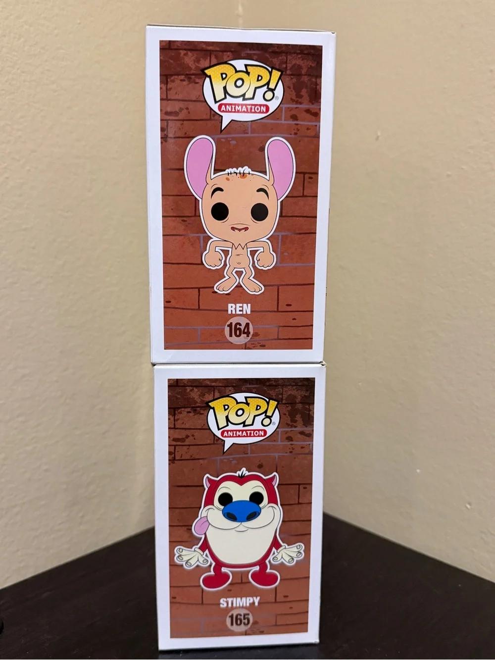 BNIB Funko Ren & Stimpy Pop! Vinyl Figures